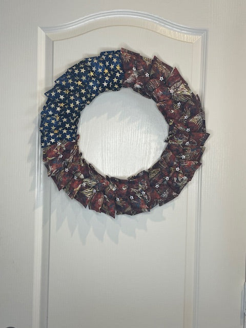 16" Patriotic Wreath #6