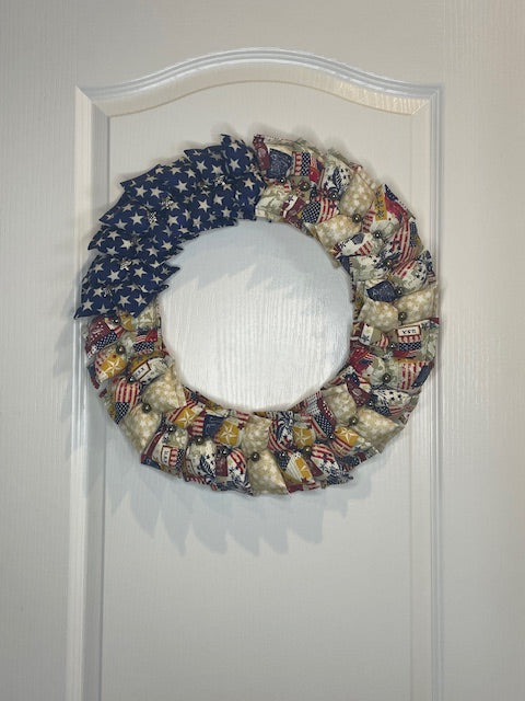 16" Patriotic Wreath #10