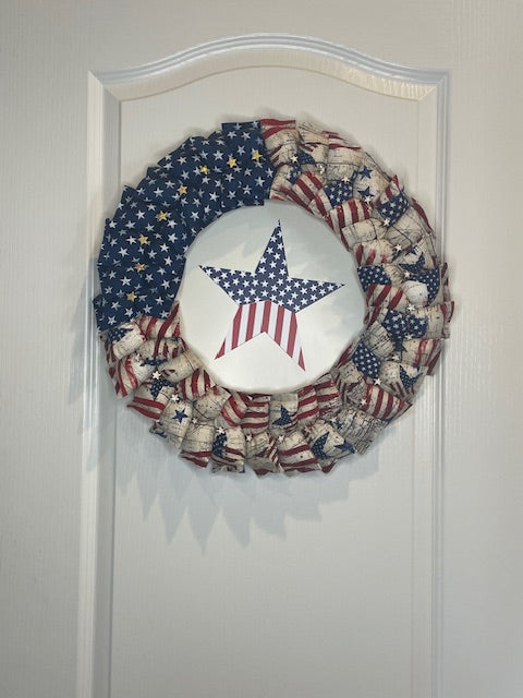 16" Patriotic Wreath #8