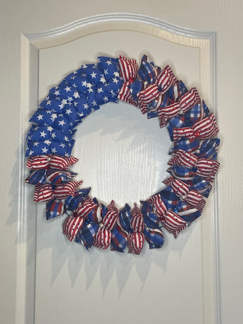 16" Patriotic Wreath #26