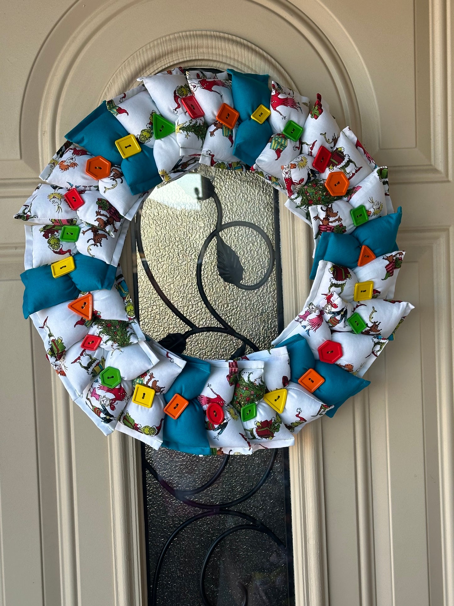 14" Dr. Seuss Grinch Wreath